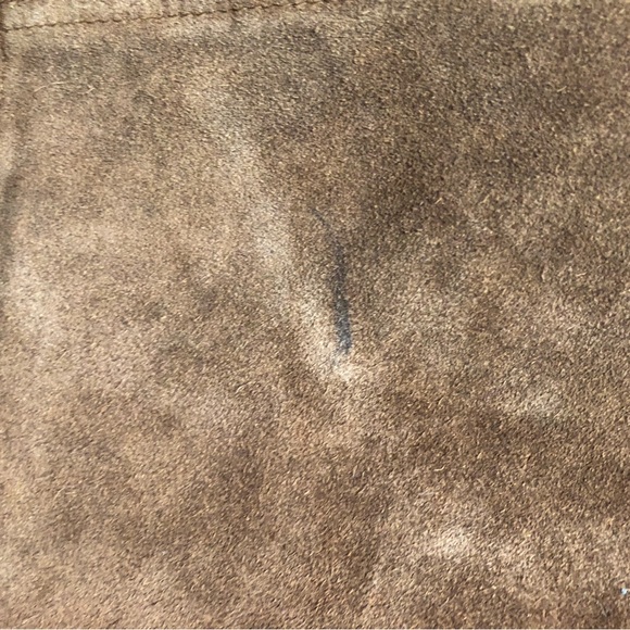 Gap Cow Split Leather Skirt - Picture 5 of 5